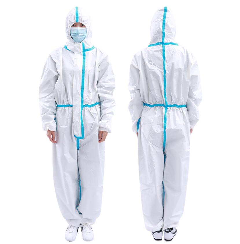 Ropa de protección para niños, mono de traje protector con tapa, protección de cuerpo completo, seguridad de seguro laboral