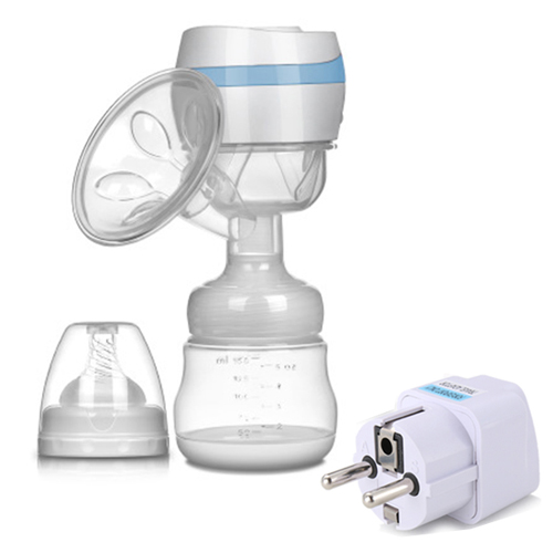 USB Electric Breast Pump With Milk Bottle BPA Free Powerful Nipple Suction Infant Baby Breast Feeding Product Integrated Machine: GB