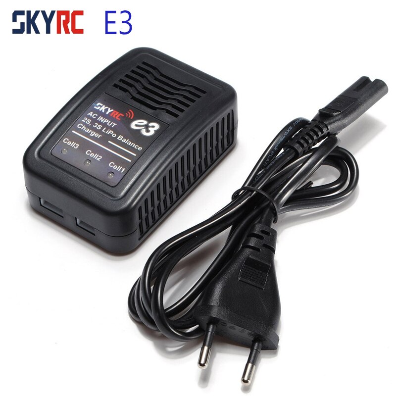 Originele SKYRC E3 SK-100081 Drone Charger 2 s 3 s LiPo Battery Balance Charger AC Input 110 v-240 v Voor RC Batterys