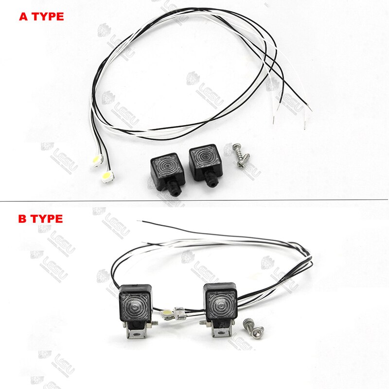 LESU LED Spot Light B - Upgrade Beleuchtung Für RC Tractor Truck 1/14