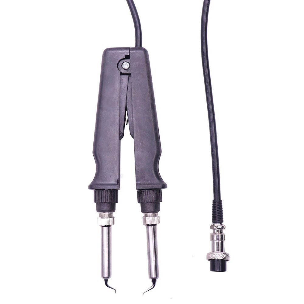 Pinzas de hierro para soldar, pinzas de hierro dobles Esd Smd 902, pinza de calefacción, accesorios para Estación de soldadura-Kb