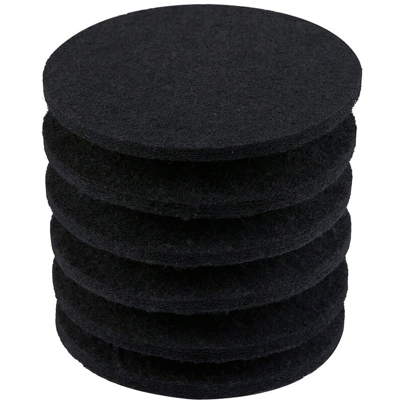 6 Pack Verdickt Kompost Behälter Filter Aktivkohle Filter für Küche Kompost Behälter Filter Ersatz, 10 mm Dicke, 6,75: Ursprünglich Titel