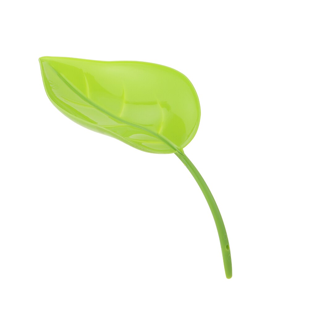 Pinchos de riego en forma de hoja, maceta de flores de riego, dispositivos de goteo, plantas, raíces húmedas, suministros de jardín, 1 ud.: Light green