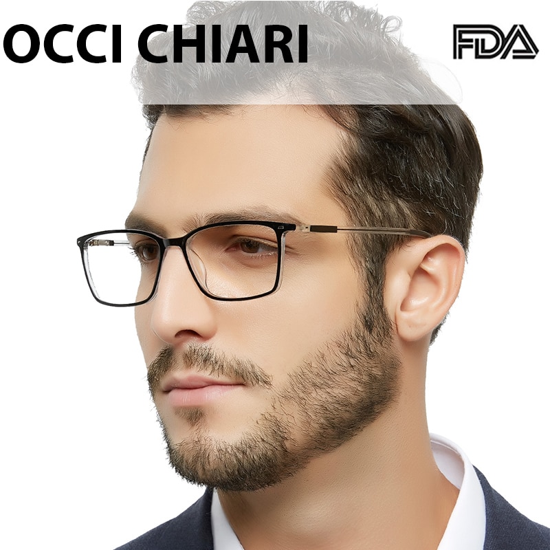 OCCI CHIARI, de luz azul montura de gafas, gafas transparentes, Juegos de ordenador, gafas de protección ocular, marco de prescripción óptica