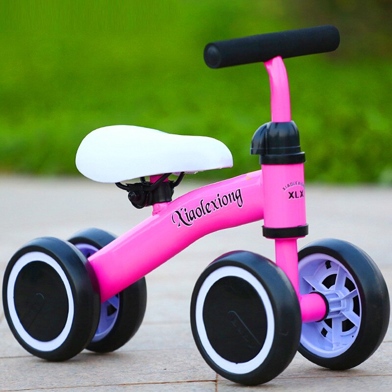 Baby Balance Fahrrad Walker Kinder Reiten Spielzeug 10-36 Monate Kinder Lernen Fuß Scooter Baby Spielzeug: Grün