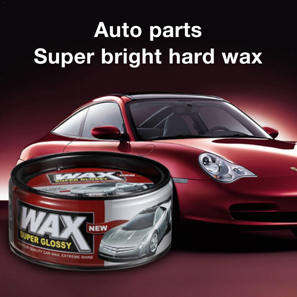 Cera dura de pulido superbrillante para coche, cera de 320 gramos, mantenimiento, excelente efecto de acristalamiento, fácil de usar, estilo