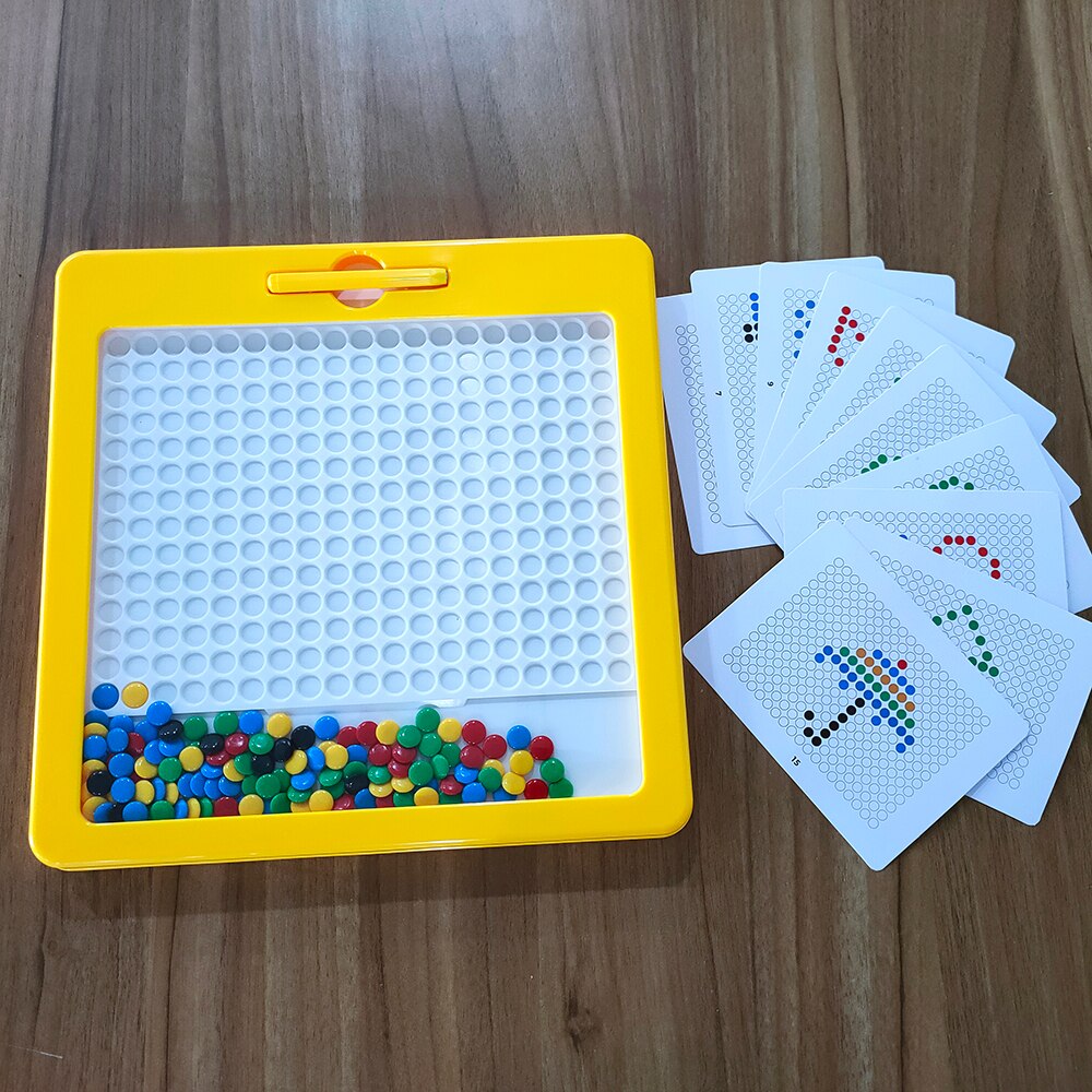 Magnetische Tablet Kleurrijke Chocolade Kralen Educatief Tekentafel