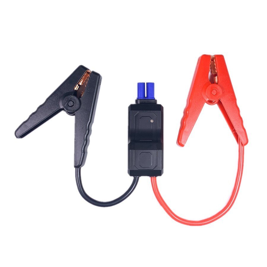 Démarreur de saut de voiture, câble d&#39;alimentation d&#39;urgence, pince de batterie EC5, Clips rouges et noirs pour démarreur de saut de voiture, câble de Booster intelligent