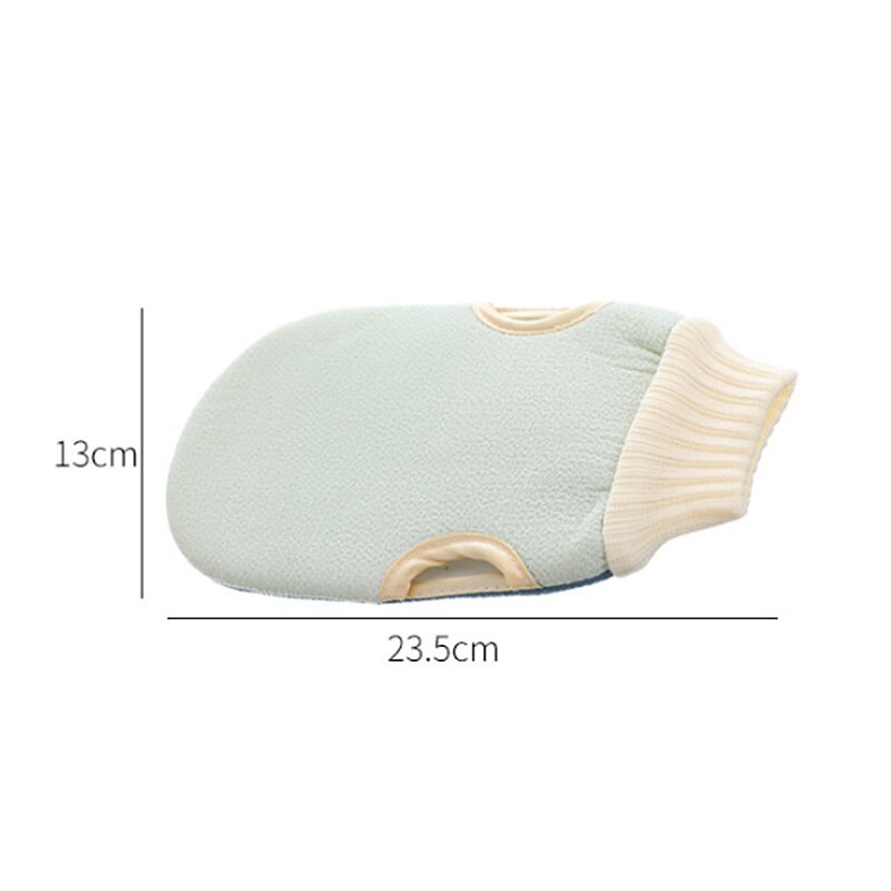 Oulensy Peeling-Massage-Handtuch – Aus Nylon/Polyester, 30x90 Cm, Mehrfarbig