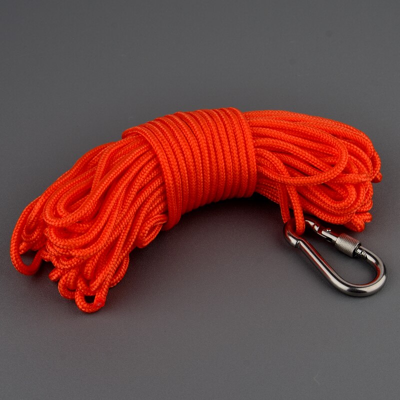 700Kg Hoge Magneet Sterke N52 Krachtige Neodymium Permanente Magneet Magneten Vissen Magneet Met Ring Magnetische Materiaal Base: 20m rope