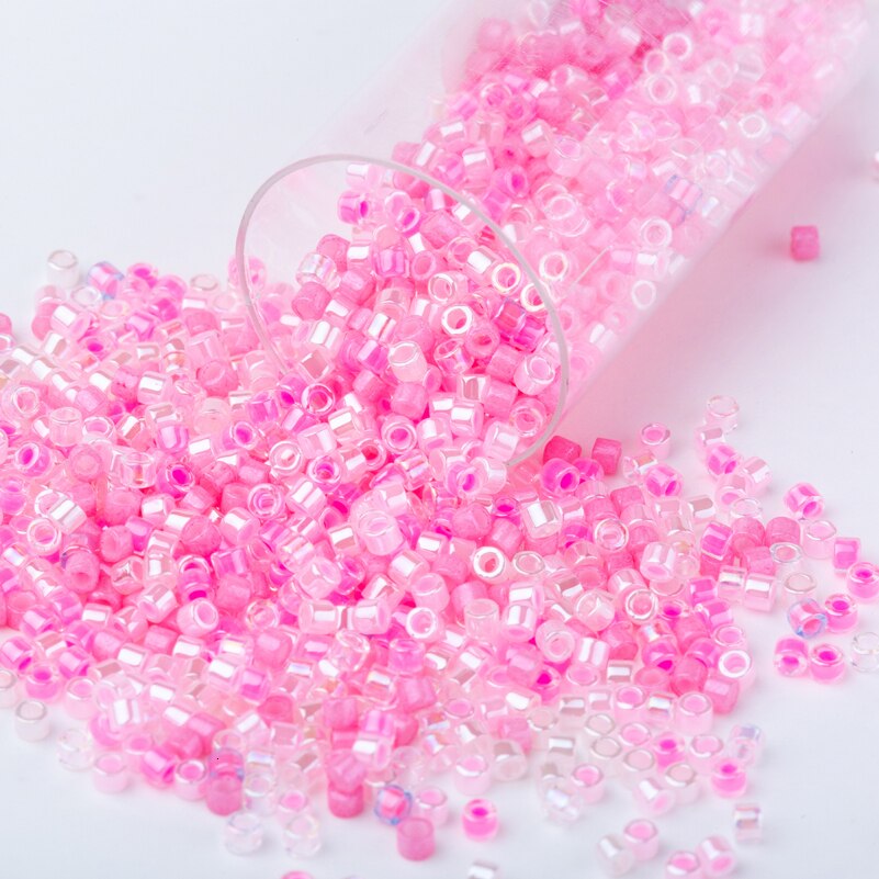 Soather miyuki 11/0 seedbeads delica glasperler japanske kvinder armbånd perle til håndværk festkjole laver 3g ca. 600 stk.: Dbmix 55