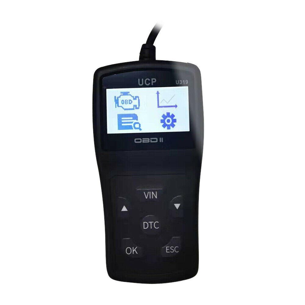 Auto accessoires 6 Talen Fault Code Reader OBD2 OBDII EOBD Auto Voertuig Diagnostische Scanner U319 OBD2 Auto Diagnostic Tools