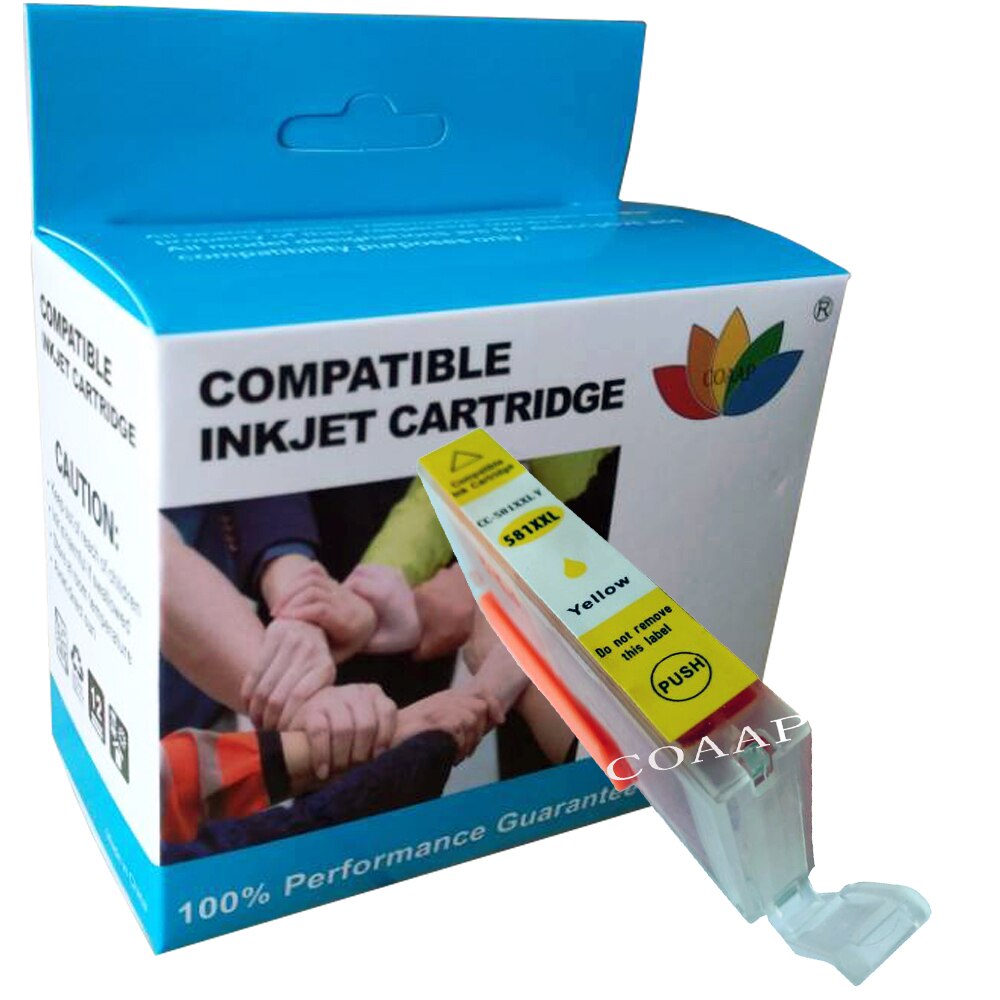 10pk Compatible pgi580 cli581 ink for Canon PGI 580 PGBK CLI 581 BK/C/M/Y XL for PIXMA TS8150 TS8151 TS8152 TS9150 TS9155
