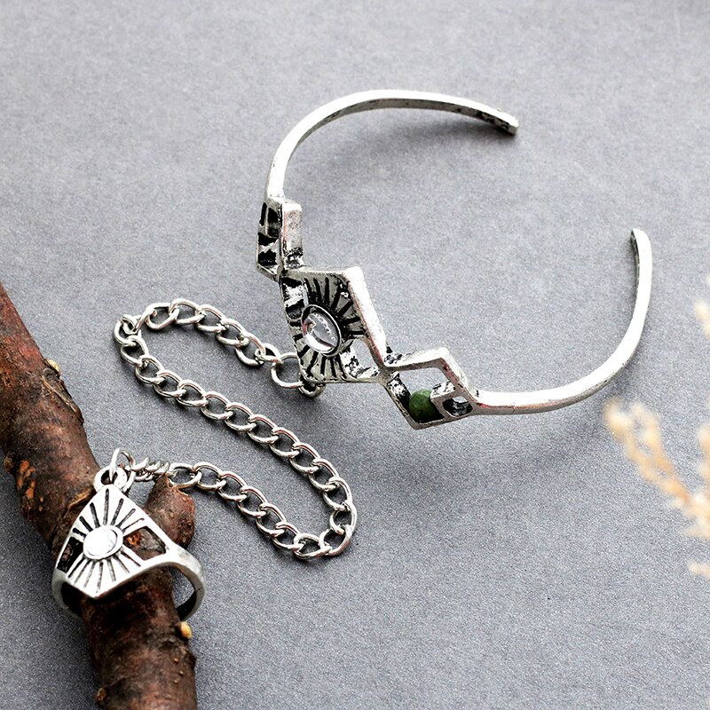 neue Stil sterben Armbinde Charme Armbänder Finger Kette Legierung Kette neutral Mann Hand Kette Perlen DIY Schmuck