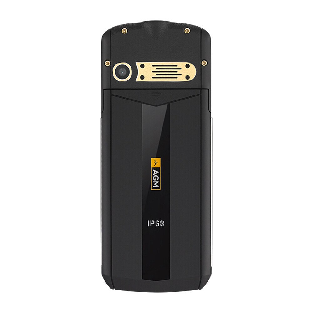 Novo agm m2 ip68 áspero à prova dgsm água à prova de choque telefone gsm duplo sim cartão bluetooth fm velho estudante criança negócios teclado telefone