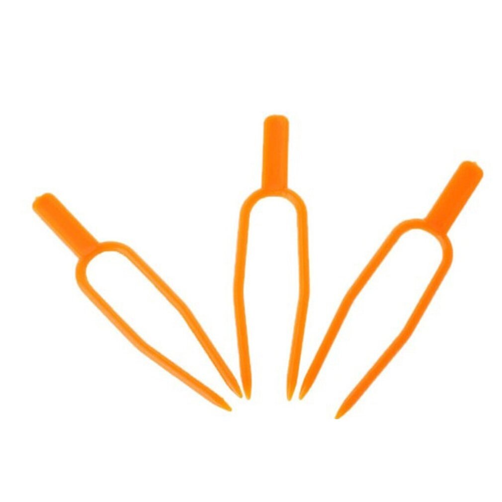 50 pièces/ensemble En Plastique Plante Tige Fixateurs D'escalade En Plastique Clips de Soutien Plante Vigne Pour Fleur Semis directe