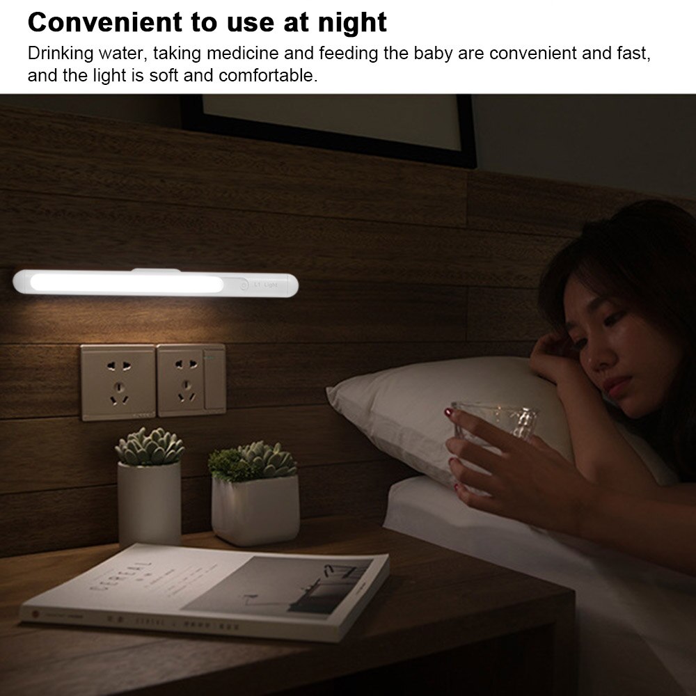 LED Strip Mirror Light Makeup Vanity Light Clamp Table Lamp Eye-protect Desk Lamp Brightness Night Lights Cabinet Bulb