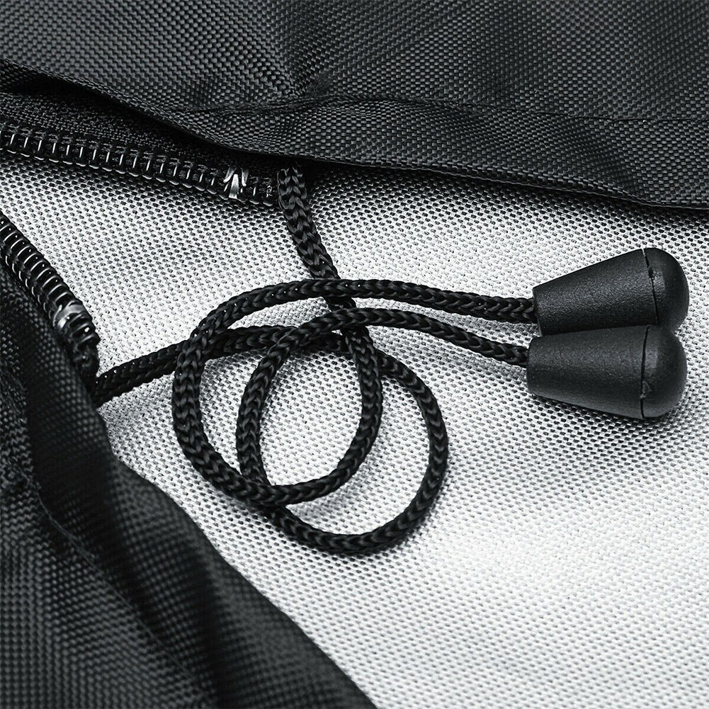 Black Outboard Boat Engine Protector Waterproof Shelter Rain Coat Dustproof Oxford Cloth Outdoor Accessories Full Motor Cover