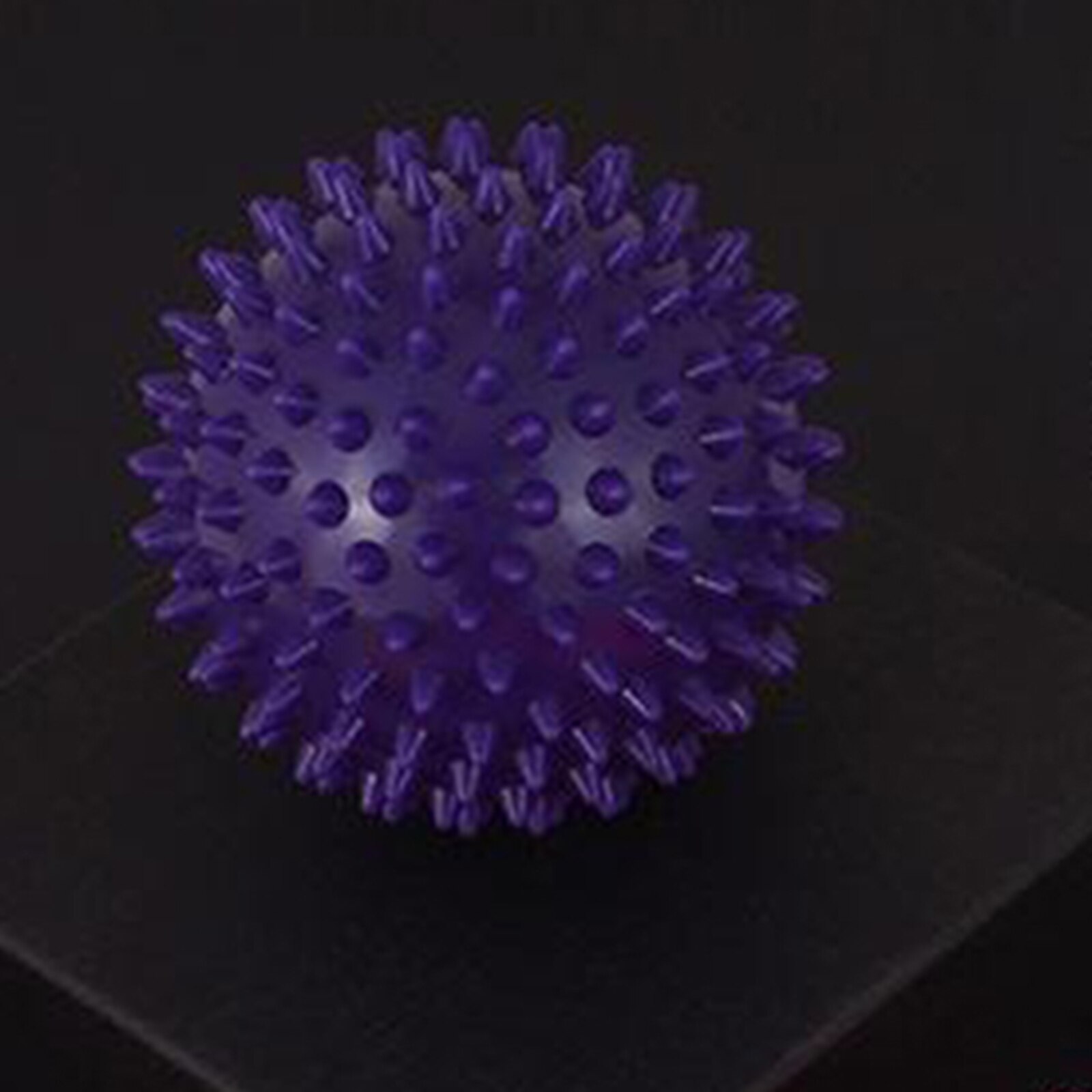 Spiky Massager Ball for Massaging for Pain Relief Blood Circulation Massaging Muscle Myofascial 7.5cm Small Size: Purple