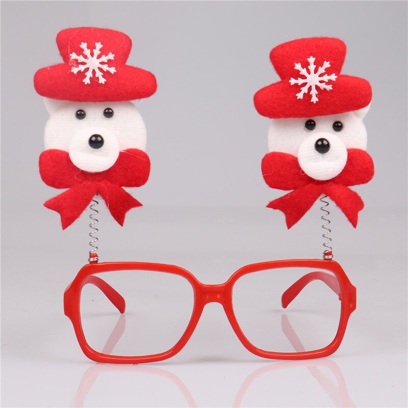 Decoratieve Kerst Brilmontuur Kerst Kostuum Decoraties Voor Kinderen En Volwassenen