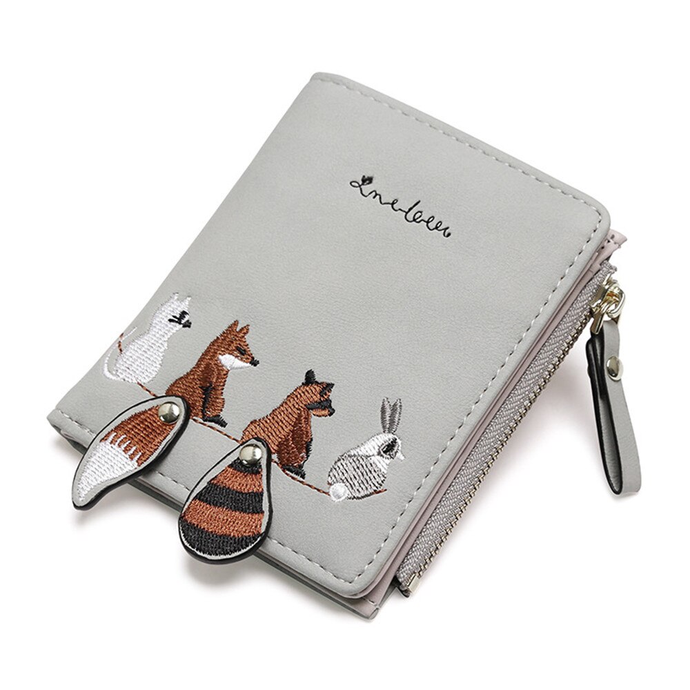 1pc Credit Cards Holder Cute Card Case Business ID Card Organizer Korean Office Supplies Card Holder Desk Accessories: grey