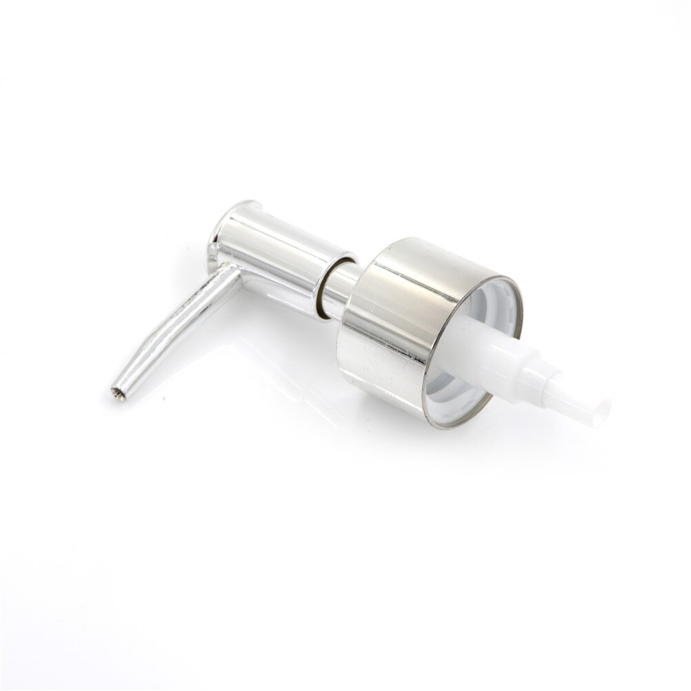 1pc plast sæbe pumpe flydende lotion gel dispenser udskiftning krukke rør værktøj guld sølv: Sølv