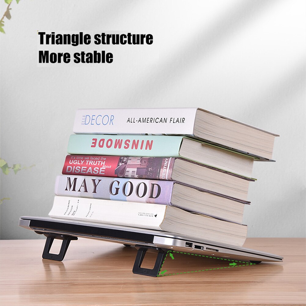 Mini Portable Invisible Laptop Holder Adjustable Cooling Stand Foldable Multifunctional Holder 1Pair For Laptop Notebook