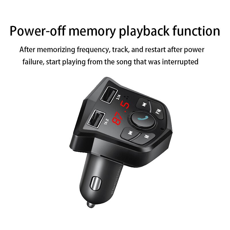 Auto Handsfree Draadloze Bluetooth Kit Auto MP3 Speler Usb Charger Modulator Auto Accessoires