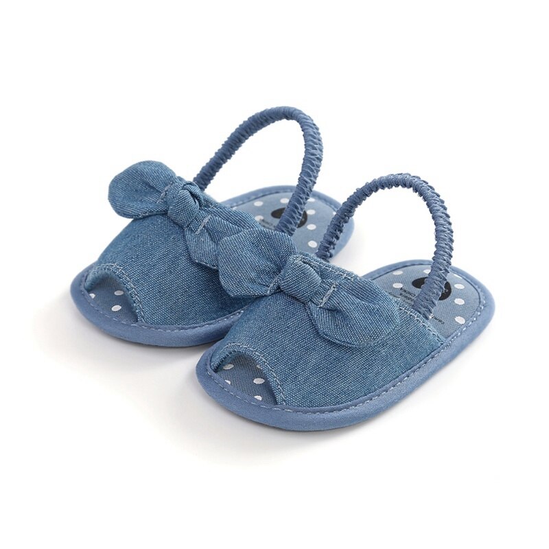 Infantile Del Bambino di estate Delle Ragazze Traspirante Anti-Slittamento Scarpe Butterfly-nodo Del Modello Sandali Del Bambino Con La Suola Morbida Comodo Scarpe Primipassi: L / 3