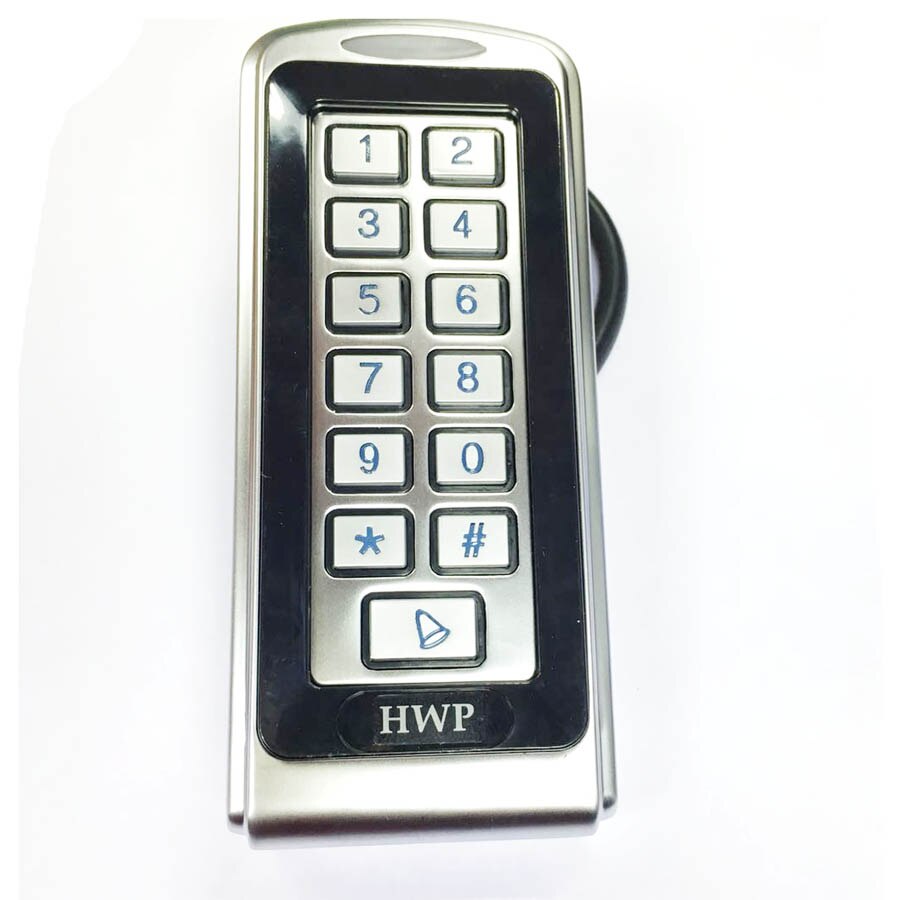 Metal keypad Metal access control Waterproof 125KHz Anti-vandal Standalone keypad Rain-proof