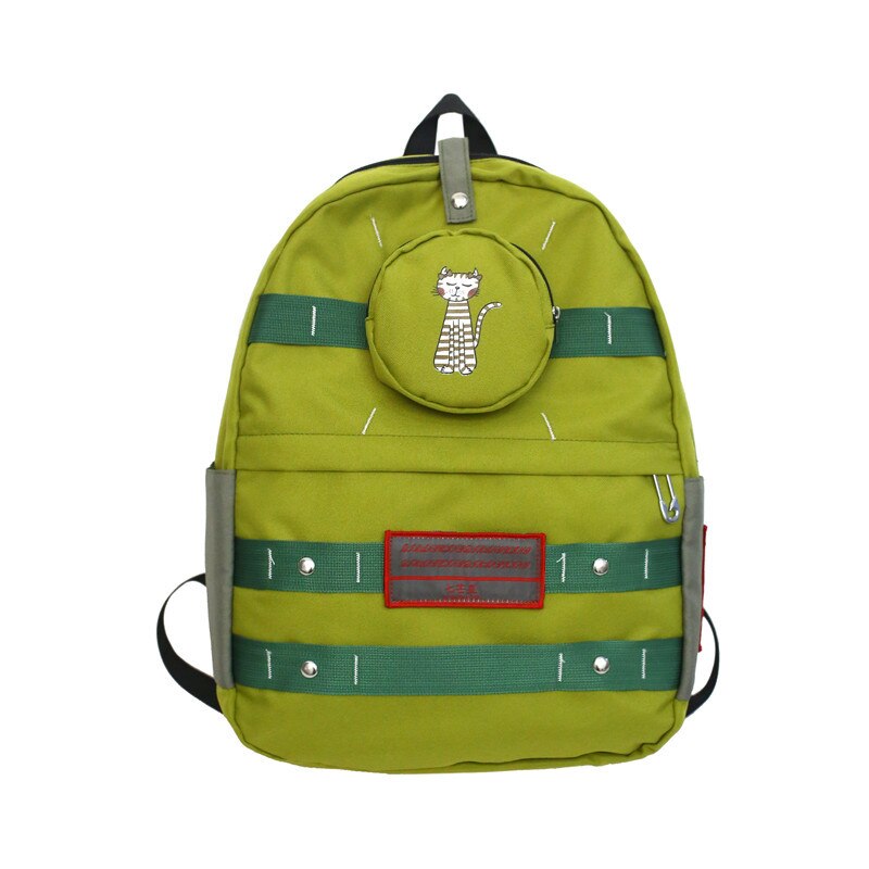 atinfor, mochila de viaje para mujer a prueba de agua, mochila para Adolescente, mochila bonita para niña, mochila, mochila escolar para adolescentes: green