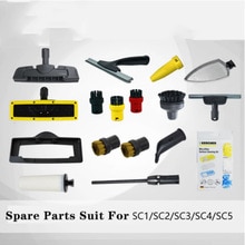 Stoomreiniger Onderdelen En Accessoires Voor Karcher SC1/SC2/SC3/SC4/SC5 Stoomreiniger Slit/Schraper/Spray Ronde Borstel
