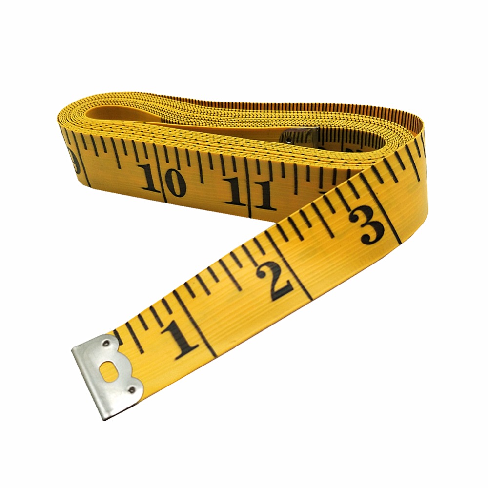 Règle en centimètres pour couture, bande souple de mesure 34G 120 pouces/300cm, AA7545