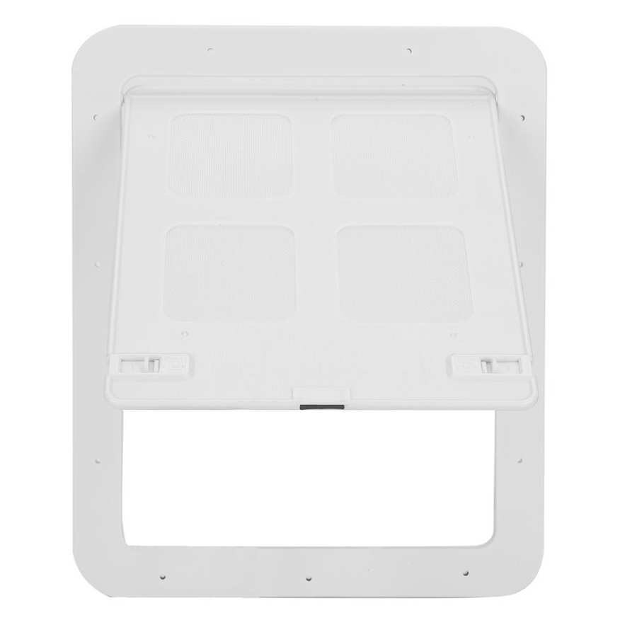 Puerta corredera con solapa magnética para mascotas, puerta de seguridad para perros y gatos pequeños, suministro de ventilación