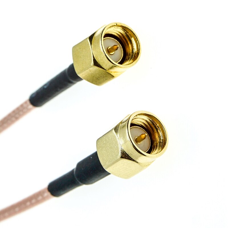 SMA Male to SMA Male plug RF Jumper pigtail Cable RG316 Coax Connector