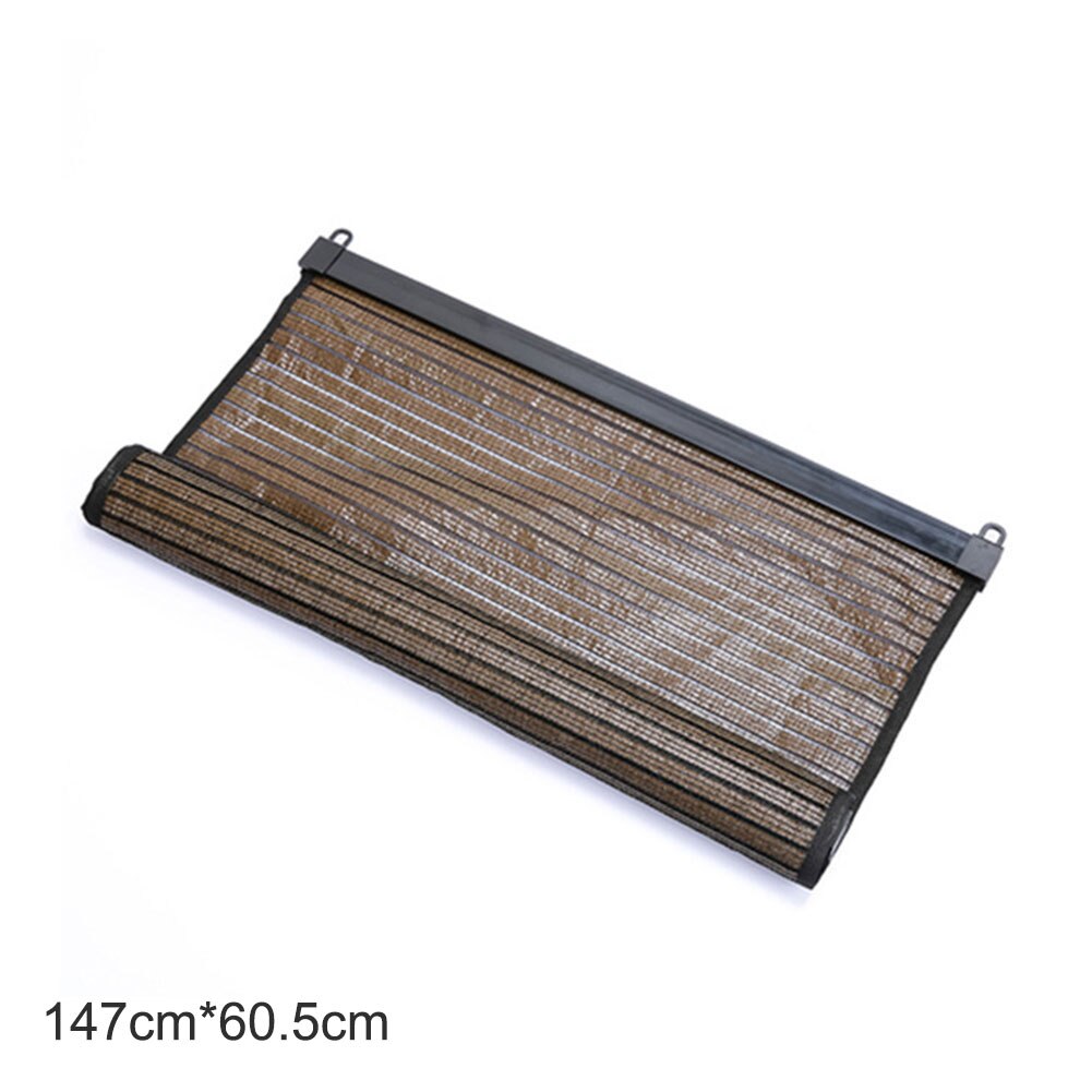 Universal Home Sunscreen roller blinds vertical curtain roll paste wall-mounted blackout curtains shades For Kitchen bathroom: brown 60cm