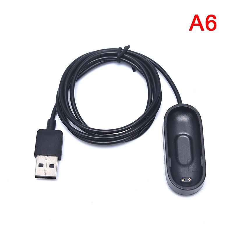 Charger Cable For Xiaomi Mi Band 3 4 Miband 3 Smart Wristband Bracelet: A6
