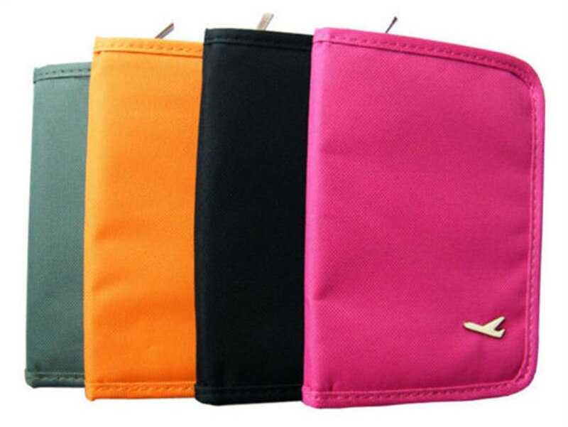 Pretty Travel Passport Holder Bag PU Leather Credit Card Case Purse Wallet Organizer Shíyòng de 3/5000 Useful