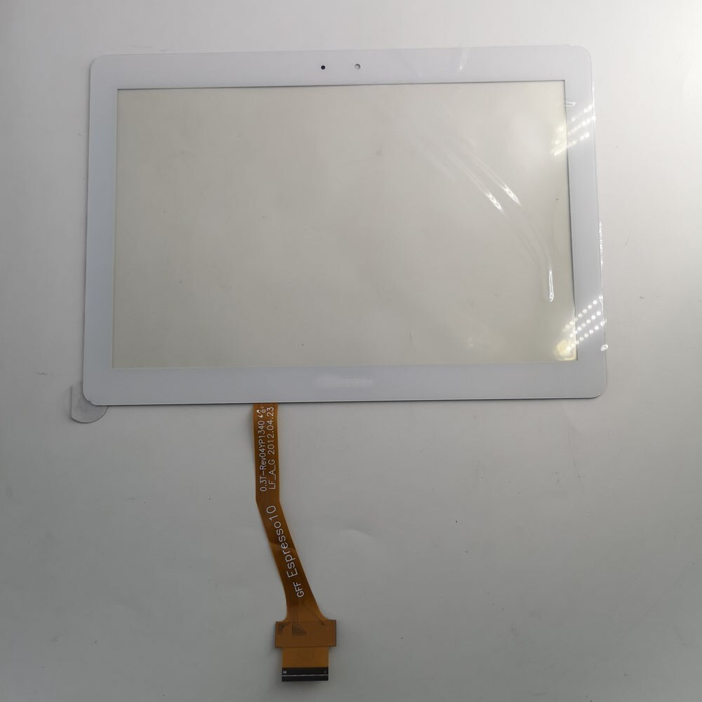 10.1 ''pour Samsung Galaxy Note N8000 N8010 N8013 écran tactile capteur numériseur extérieur verre tablette PC pièces de rechange: touch screen white