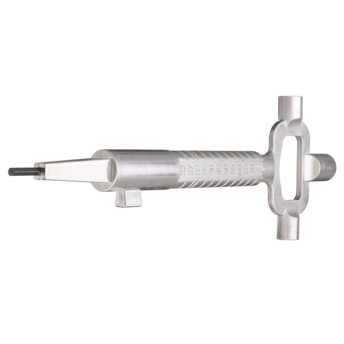 Sliver Locksmith Tool Multi Purpose Cylinder Gauge Cam Turner Spindle Turner