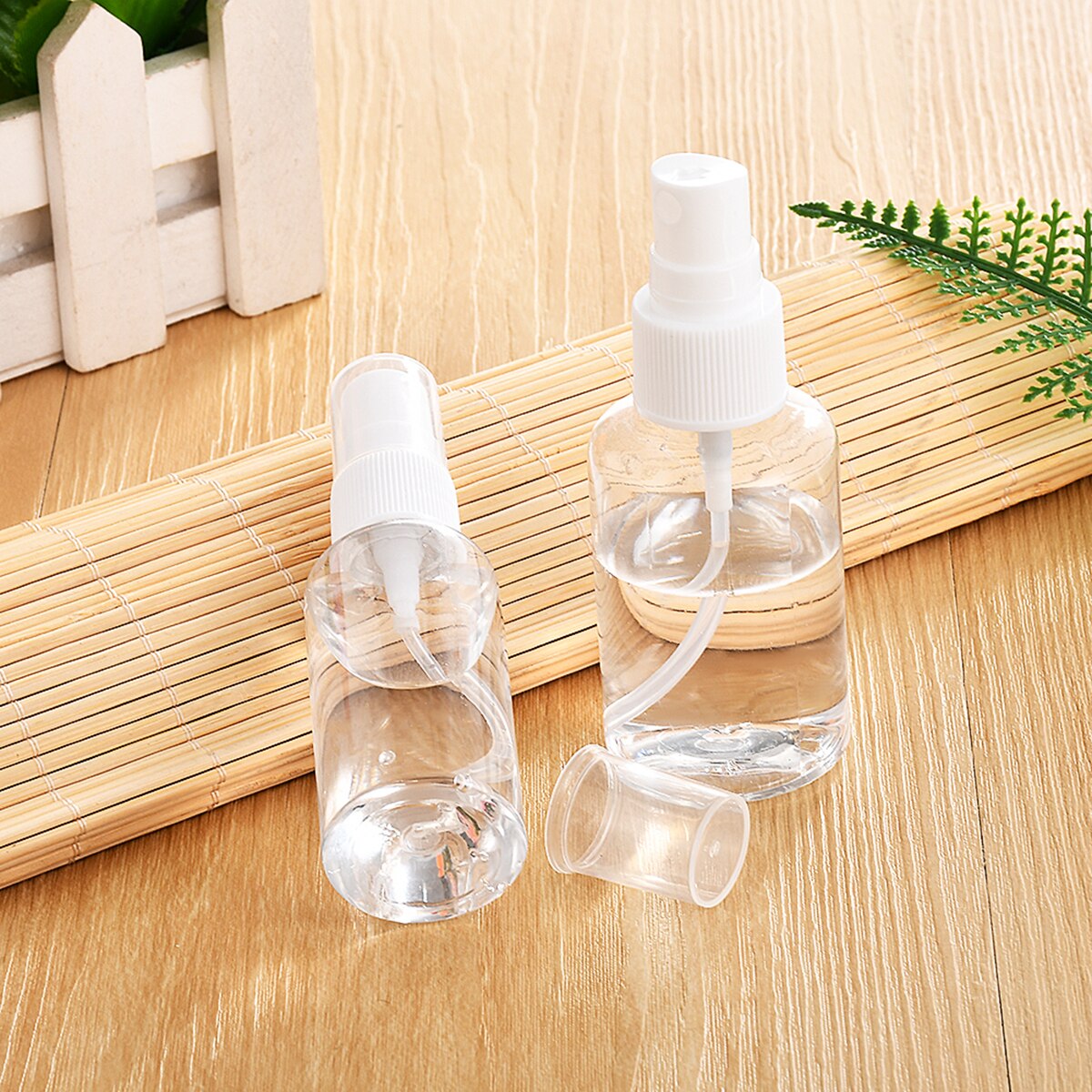 30/50/100ml Travel Transparent Plastic Perfume Atomizer Empty Spray Bottle Cosmetic Containers Parfum Container