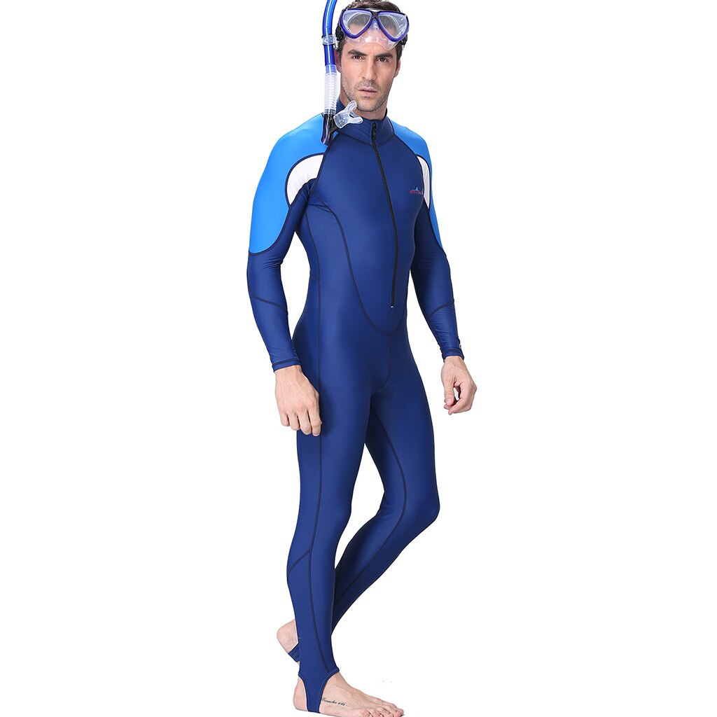 Men Neoprene Wetsuit Keep Warm Underwater Snorkeling Surfing Scuba Diving Wear Body Wetsuit Swim Suit Swimsuit Diving Surf f12