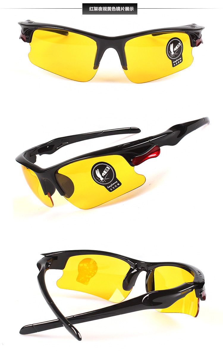 Auto Nachtsicht Fahrer Brillen Anti-Blendung Brille Radfahren Gläser Fahrrad Sonnenbrille Frauen Männer Sonnenbrille Sport Reiten Gläser