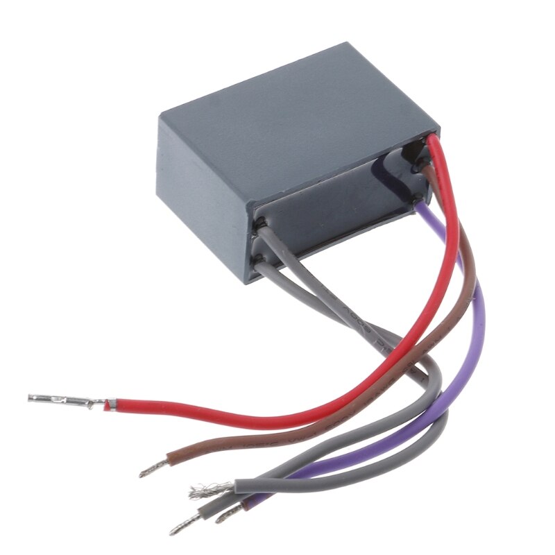 CBB61 Plafond Ventilator Condensator 4.5Uf + 6Uf + 6Uf 5 Draad 250V 5 Speed Startcondensator a0NC