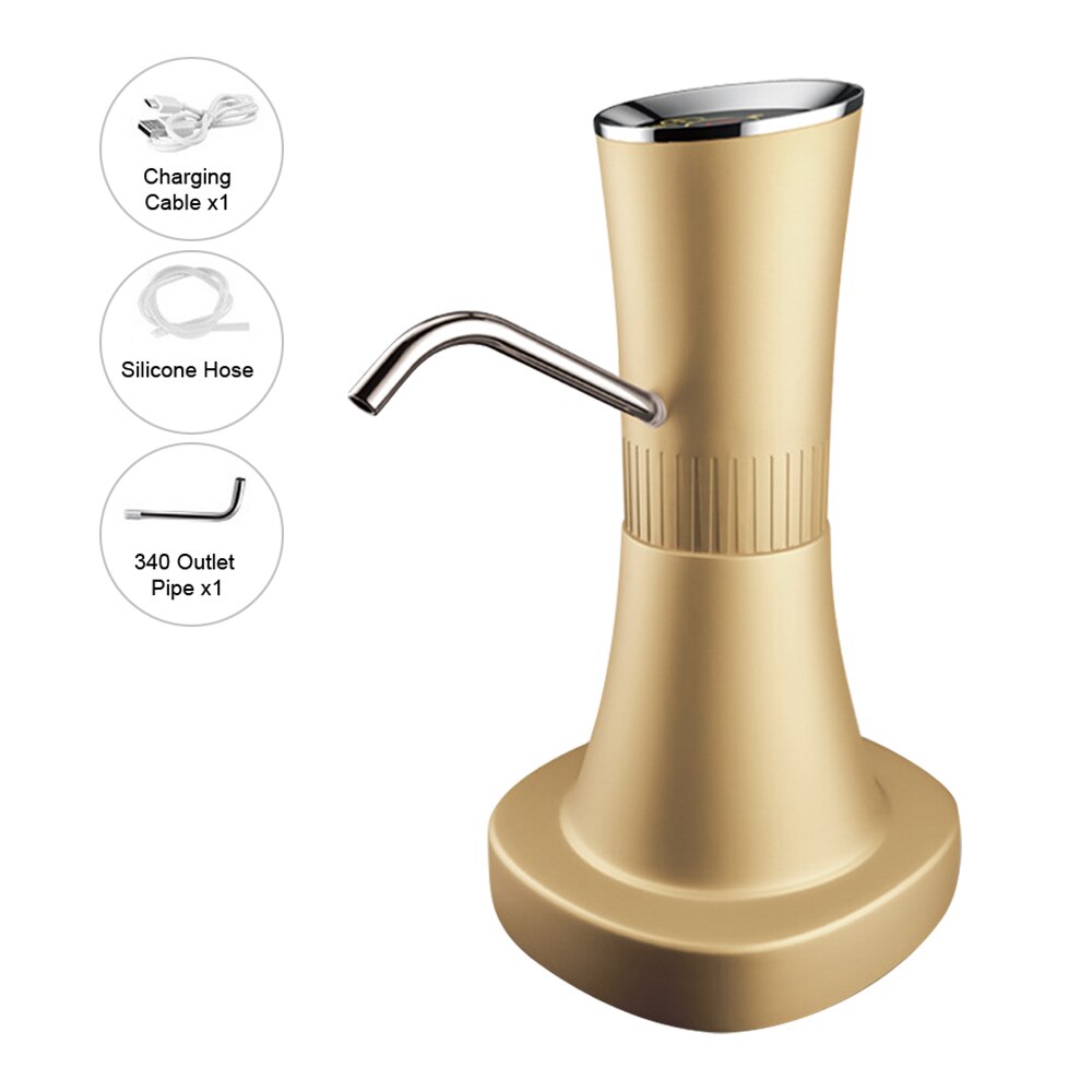 Water Bottle Pump Electric Water Dispenser Wireless Portable Electric Automatic Water Pump Bucket Bottle Dispenser