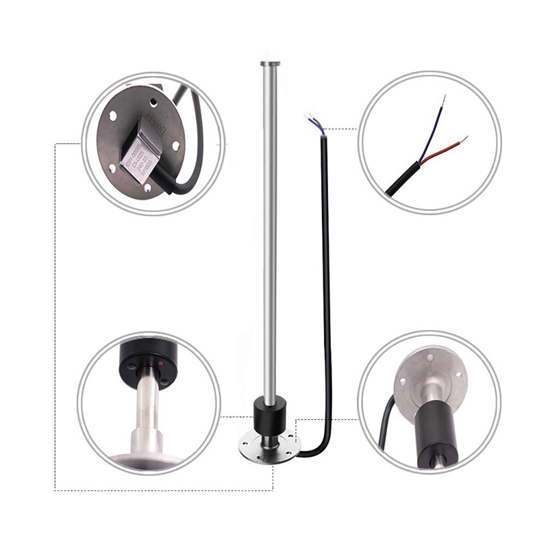 0-190 OHM Fuel Tank Oil Level Indicator Fuel Gauge Digital Fuel Gauge Oil Level Gauge for Ship Truck Car