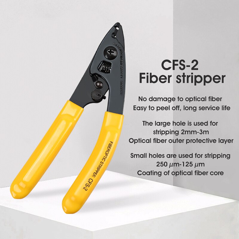 Optic Fiber Cleaver FTTH Fiber Optic Splice Tool Kit Fiber Cutter AUA-60S A