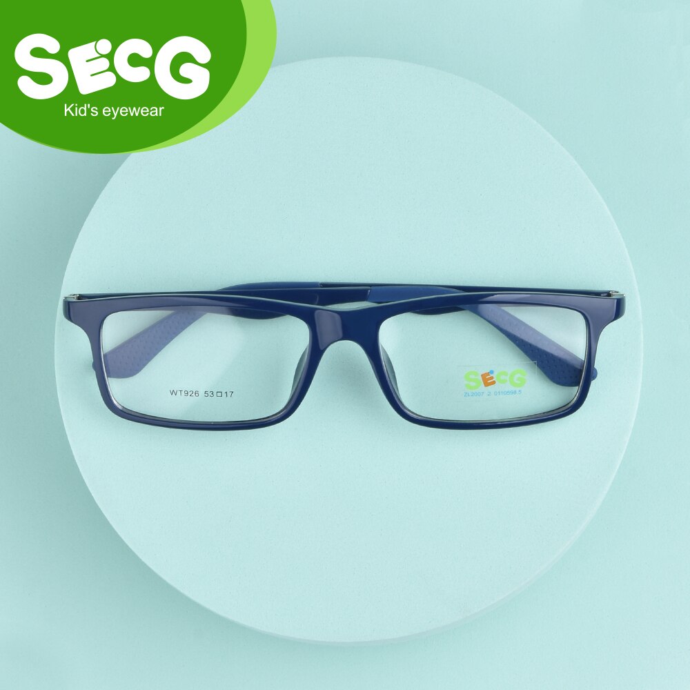 SECG Teenage Eyeglasses Frame PPSU Material Ultra Light Kids Glasses Student Eyewear For Boys And Girls Children&#39;s
