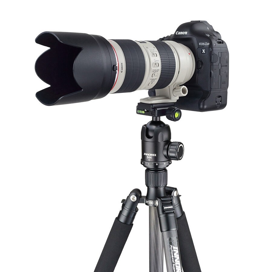 Innorel-tripé panorâmico de liga de alumínio b44/b36/b32 para câmera, carga máxima de 15/12/8kg, placa de liberação rápida, para lente telegráfica