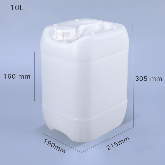 Jerrycan en plastique empilable africain, conteneur de stockage de liquide, matériau HDPE, 1 pièce, 10L: green